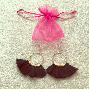 Fun Tassel Earrings NWOT